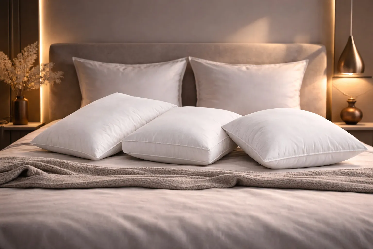 Пуховые подушки из гусиного пуха: плюсы, виды и как выбрать правильную подушку