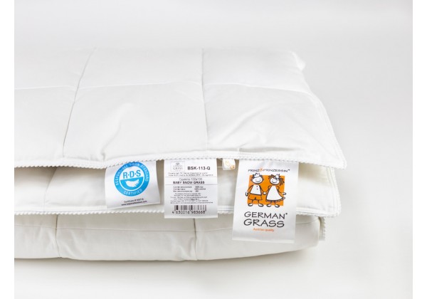 BSK-115 Детский комплект пуховый Baby Snow Grass подушка и одеяло